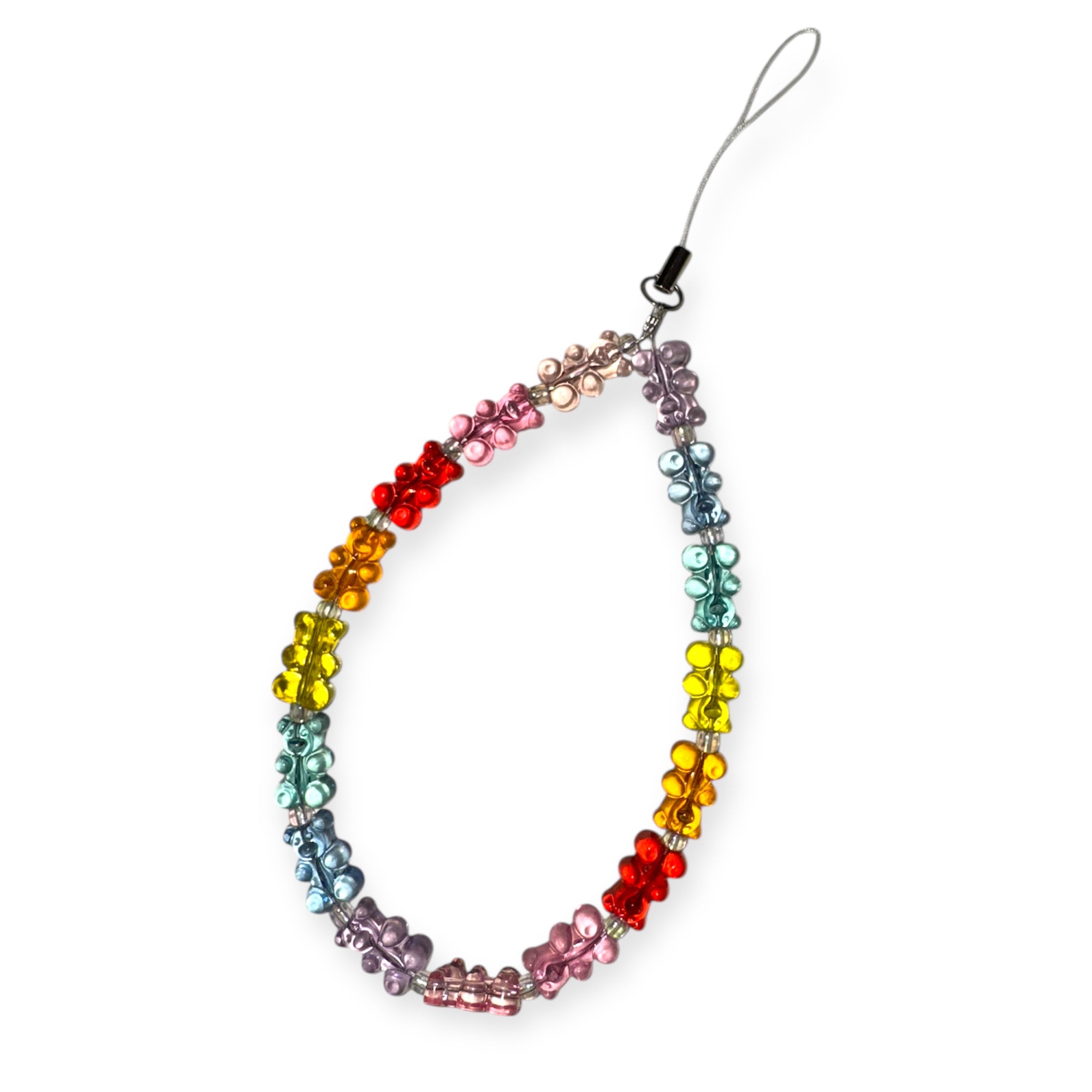 Gummy bear phone charm