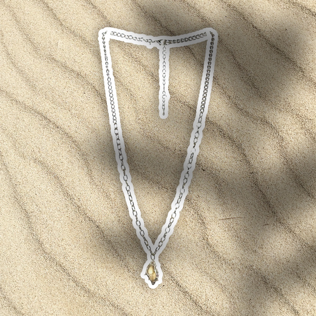 Spikey shell necklace