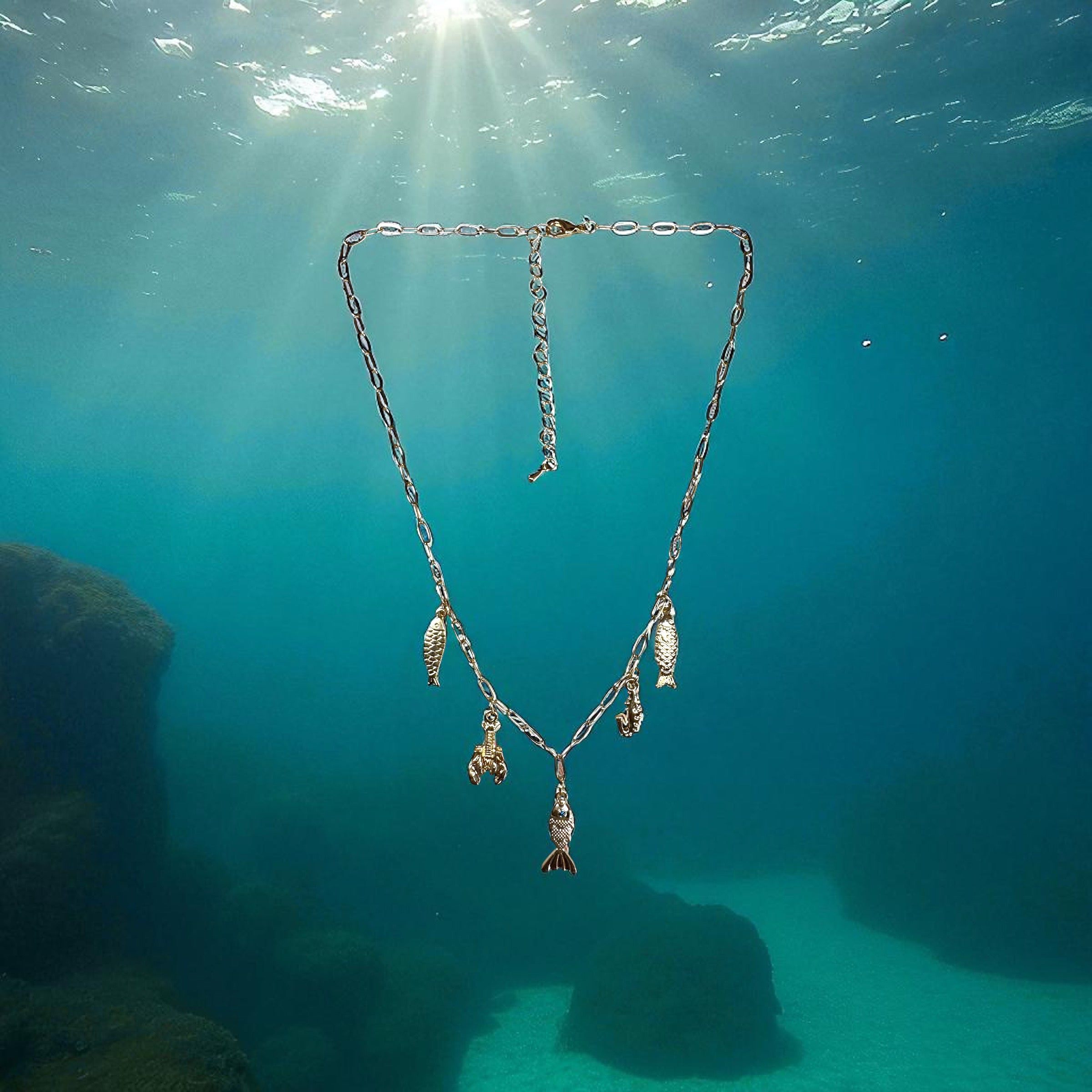 Water babies necklace