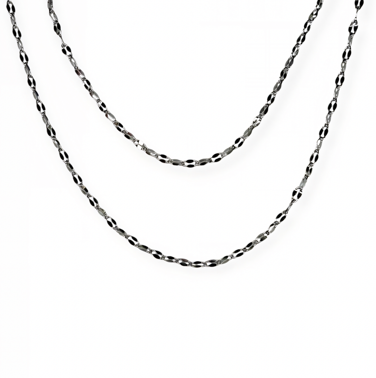 Lip chain necklace