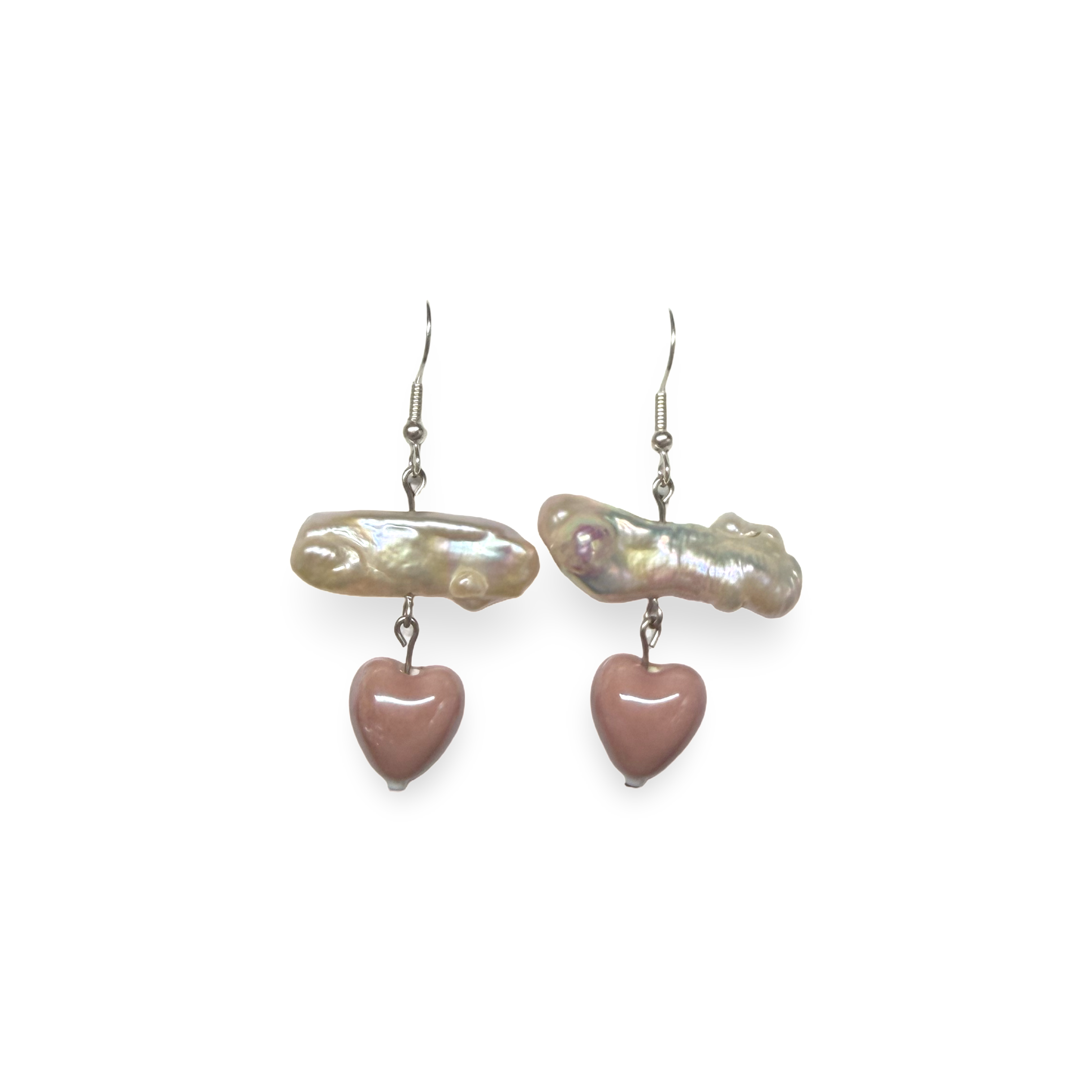 Pearl of my heart earrings